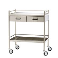 TROLLEY S/S 2 DRAWER 80X50