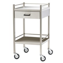TROLLEY S/S 1 DRAWER 60X50