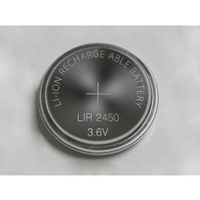 BATTERY LITHIUM 3.6V #LIR2450 RECHARGEABLE